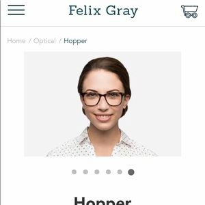 Felix Gray Blue Light Glasses, Hopper in Sazerac